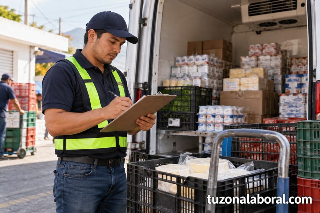 Escena ilustrativa de Auxiliar ventas apoyo, con la marca tuzonalaboral.com.