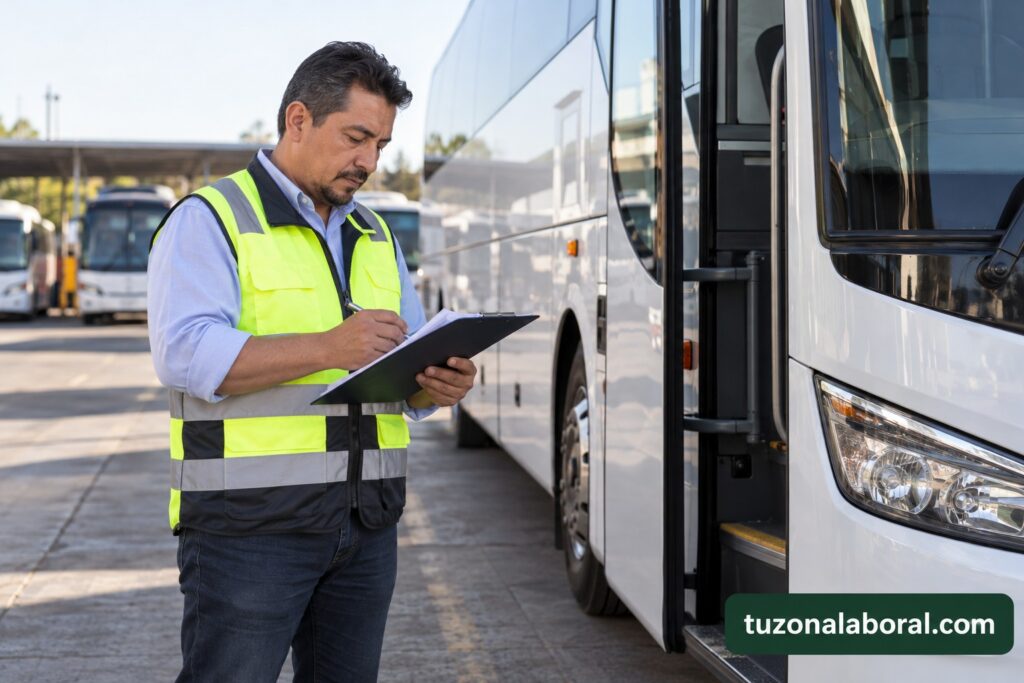 Imagen ilustrativa de Inspector operativo con la marca tuzonalaboral.com.